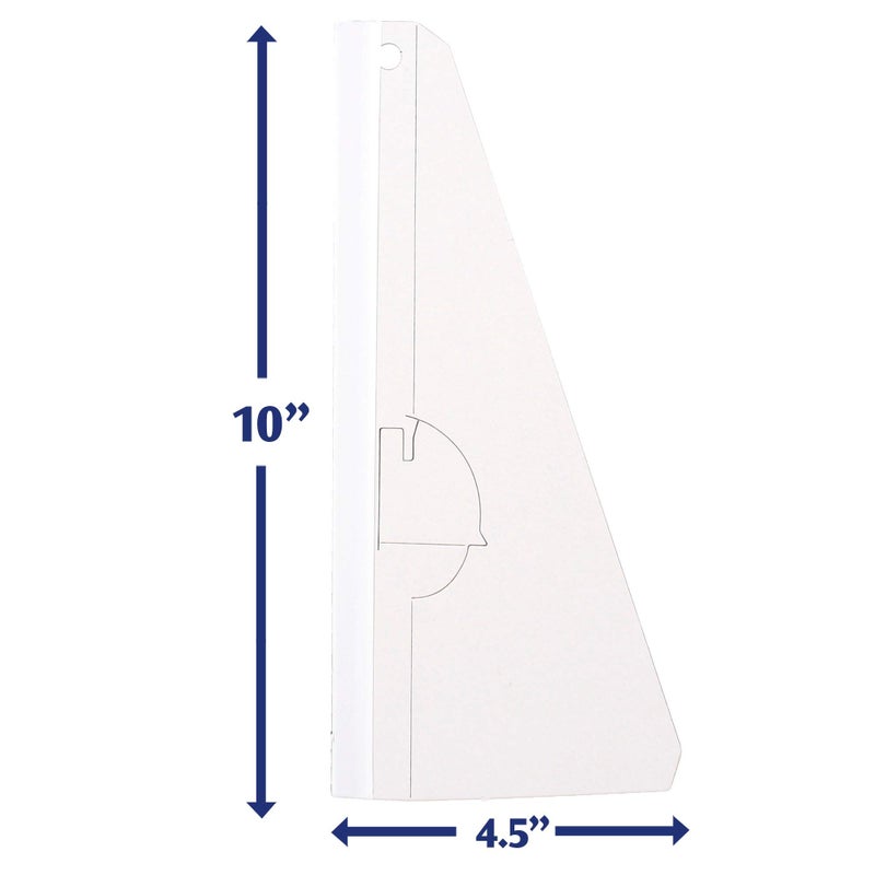 ArtSkills PA-1262 10" Easel Back Peel and Stick Poster & Project Stands, 6 Count, 10 Inch - Image 5